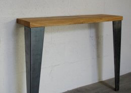 Pieds de table de repas style industriel