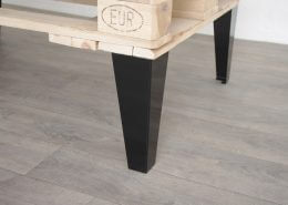 Pied style industriel pour table basse