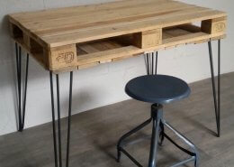 hairpin legs 3 branches pour table