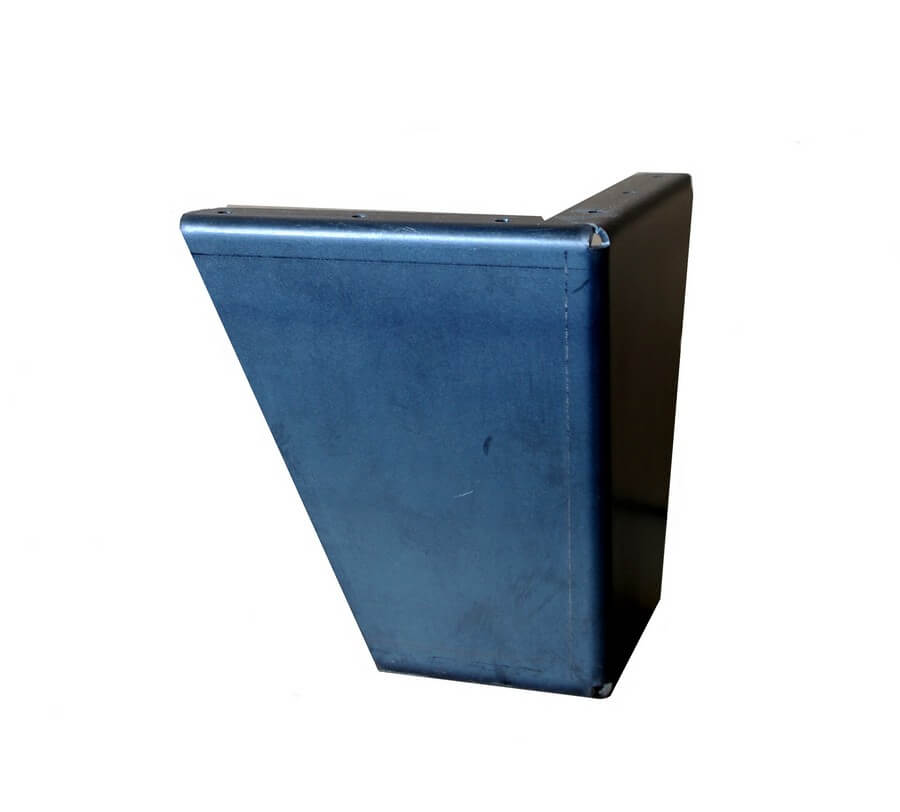 Pied de meuble en métal style industriel ajouré 12,50cm - Vesta125