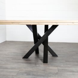 Pied central pour table carree