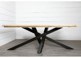 pied de table croise