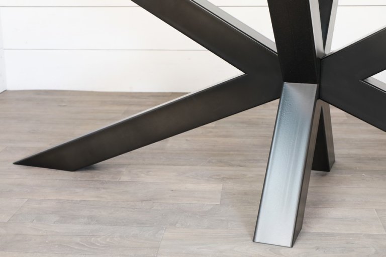 Pied de table en métal Mikado Medium Pyeta