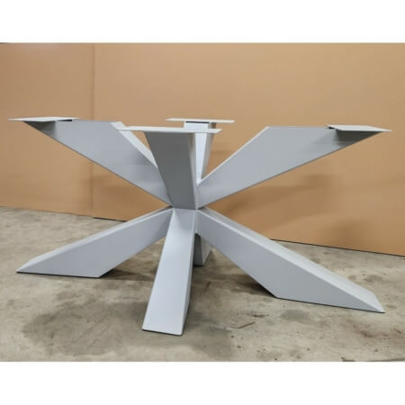 pied de table central en acier